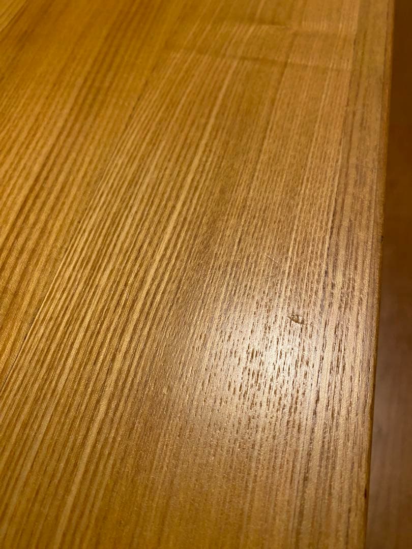 無印良品　MUJI タモ材　ローテーブル　天然木　廃盤