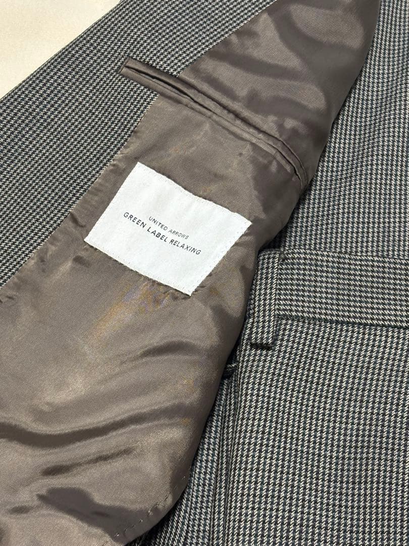 グリーンレーベルリラクシング　ダブルブレステッドスーツ