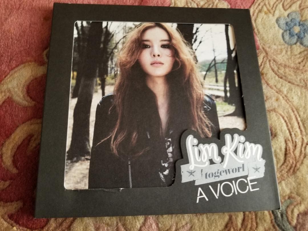 キム・イェリム(トゥゲウォル)1stミニアルバム - A Voice(韓国盤)