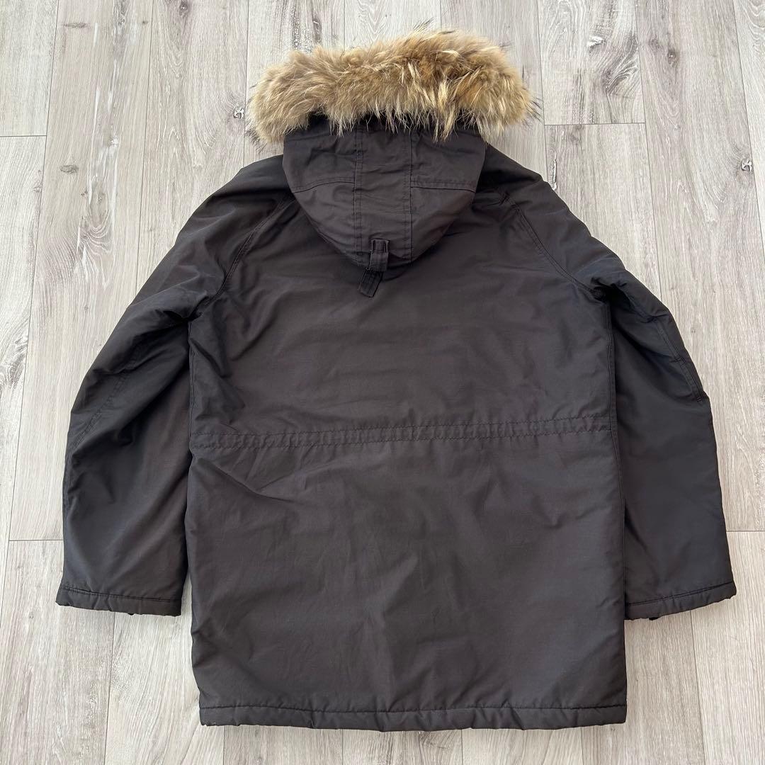 SPIEWAK N3B フライトジャケット 38 黒 リアルファー アメリカ製