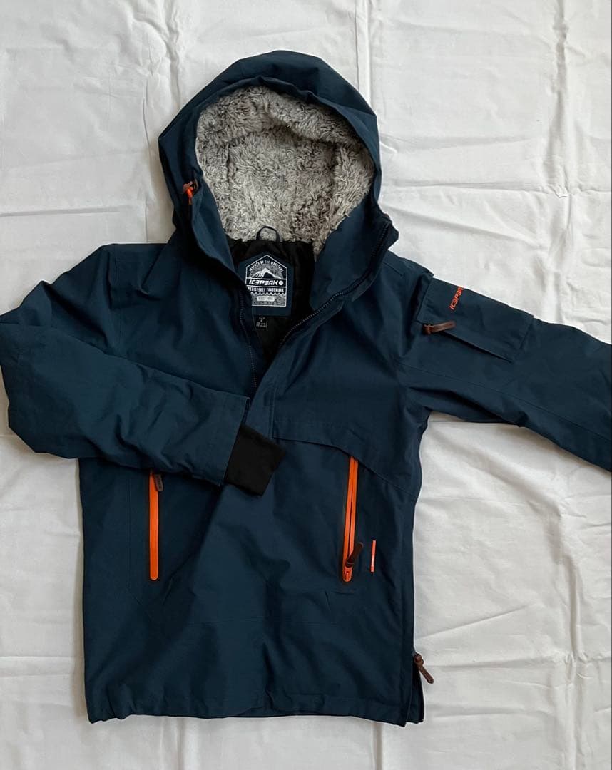 や*と様 ICE PARK ネイビー スキーウェア フリースライニング　上のみ