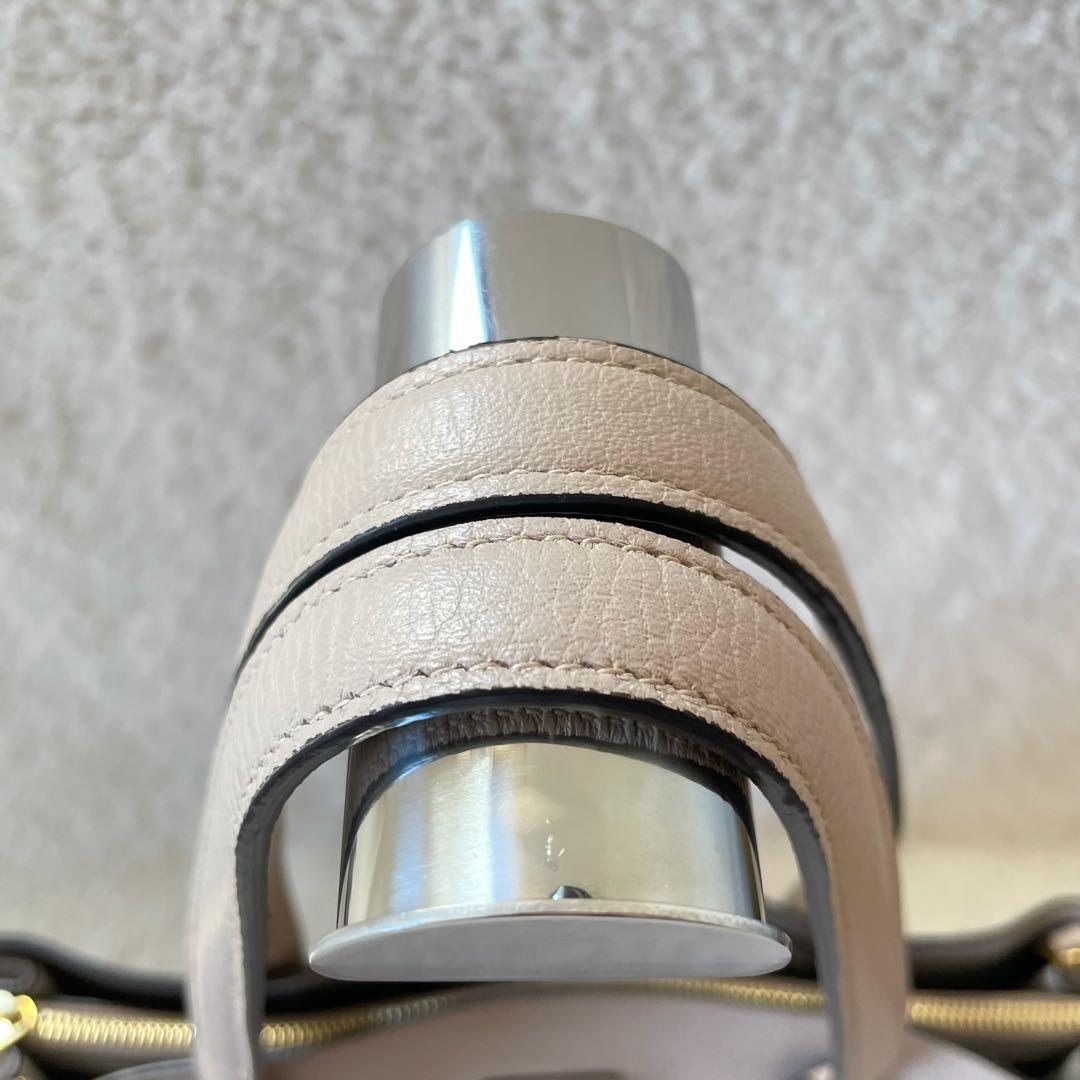 FURLA トートバッグ 2way ショルダーバッグ 肩掛け ベージュ系