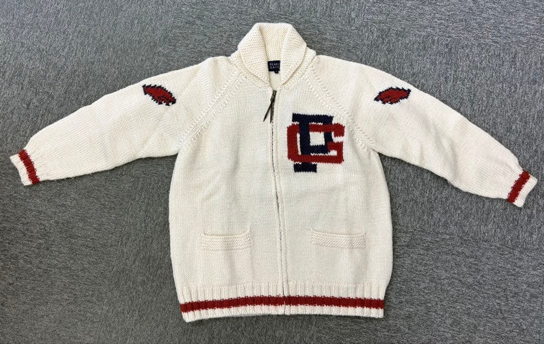 美品☆ パーリーゲイツ☆ウールカウチンセーター☆レディース☆＃1