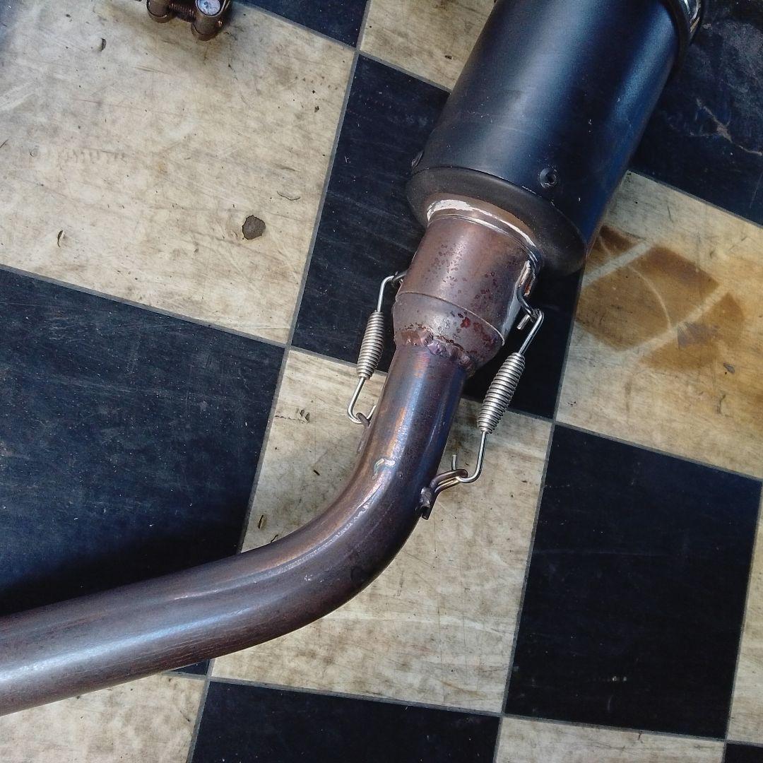 Vespa　ベスパ　GTS250 GTV250　車外マフラー　スリップオン