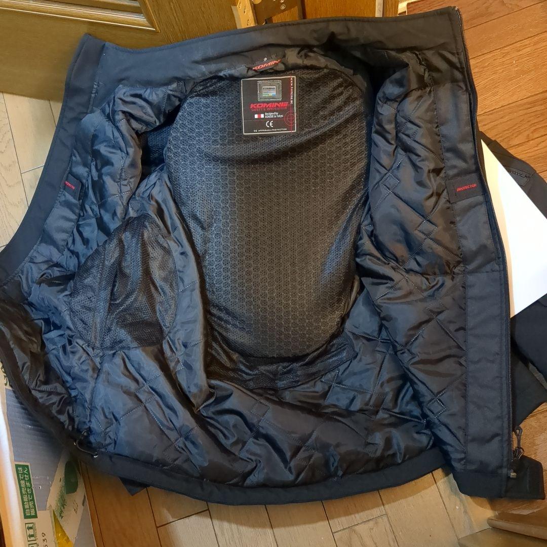 コミネプロテクトソフトシェルサーマルジャケット トゥオーノ Black 2XL