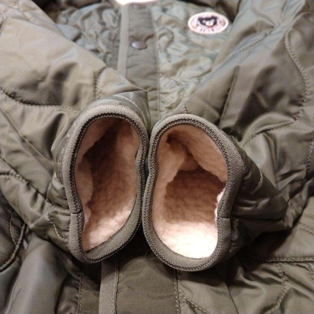 【定価34100円】ダブルビー シープボア素材 リバーシブルジャケット 130