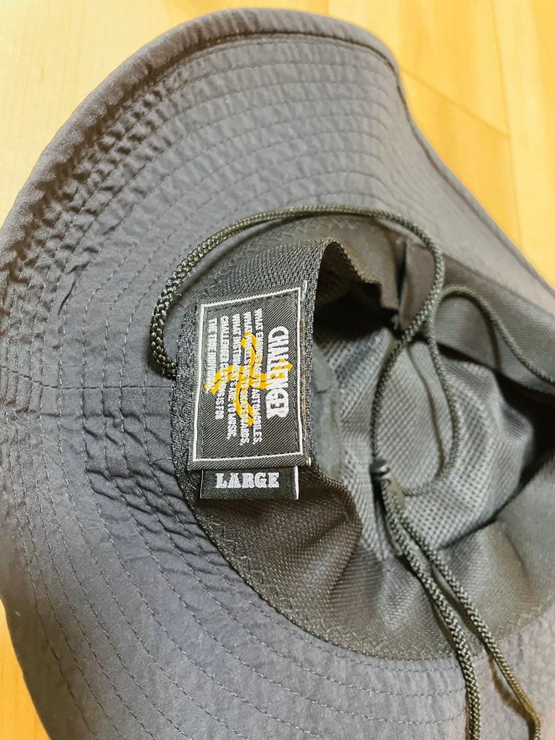 CHALLENGER/BEACH BUCKET HAT（BLACK）Lサイズ