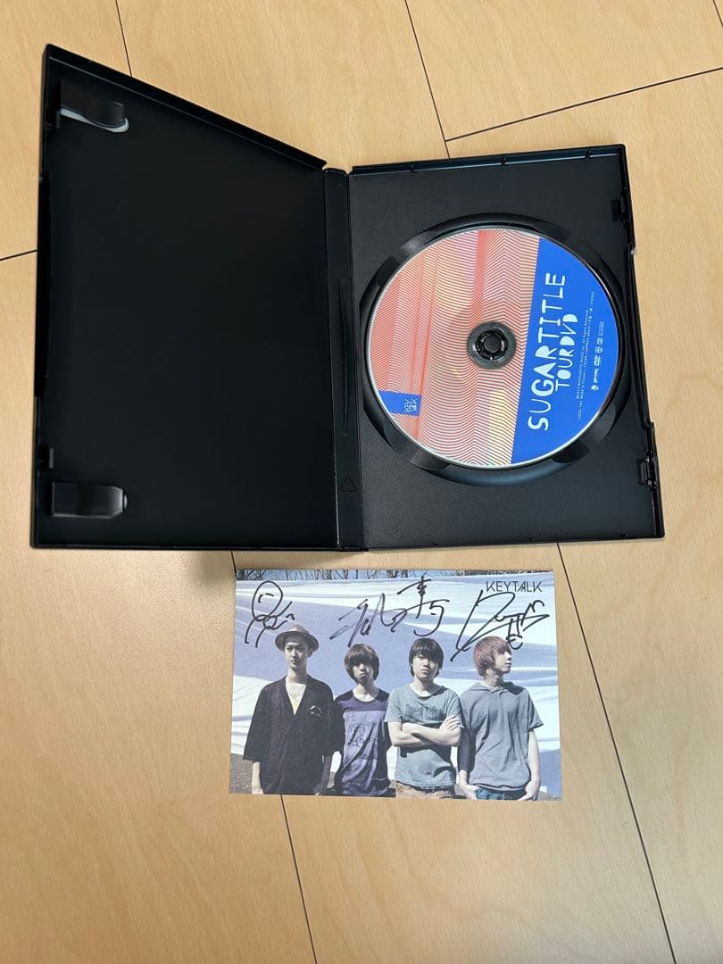 KEYTALK SUGAR TITLE TOUR DVDサイン付