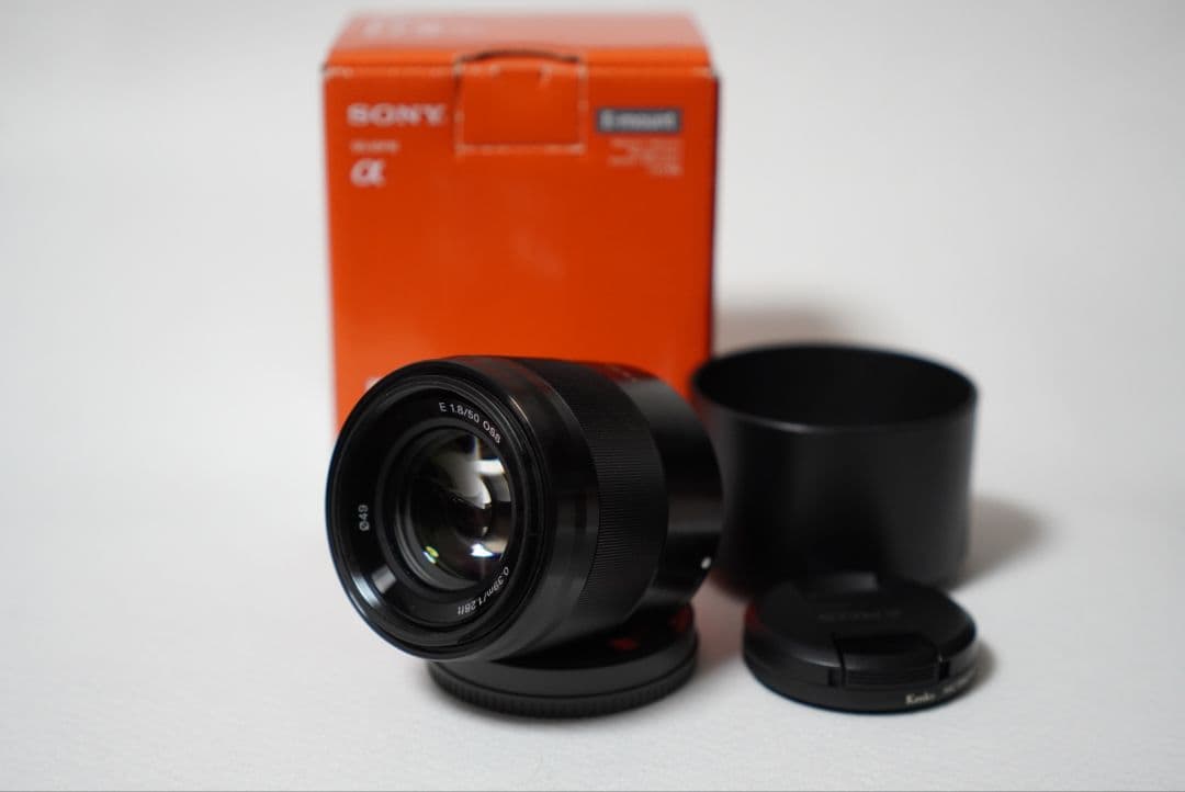 SONY E50mm F1.8 OSS（黒） 単焦点レンズ