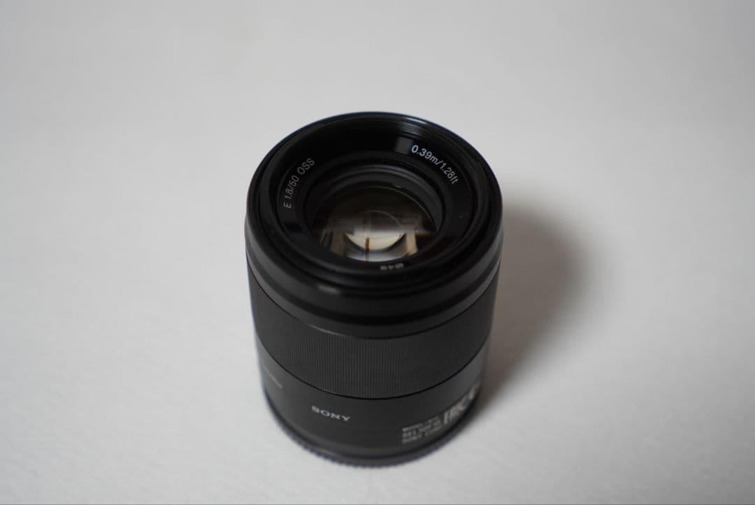 SONY E50mm F1.8 OSS（黒） 単焦点レンズ