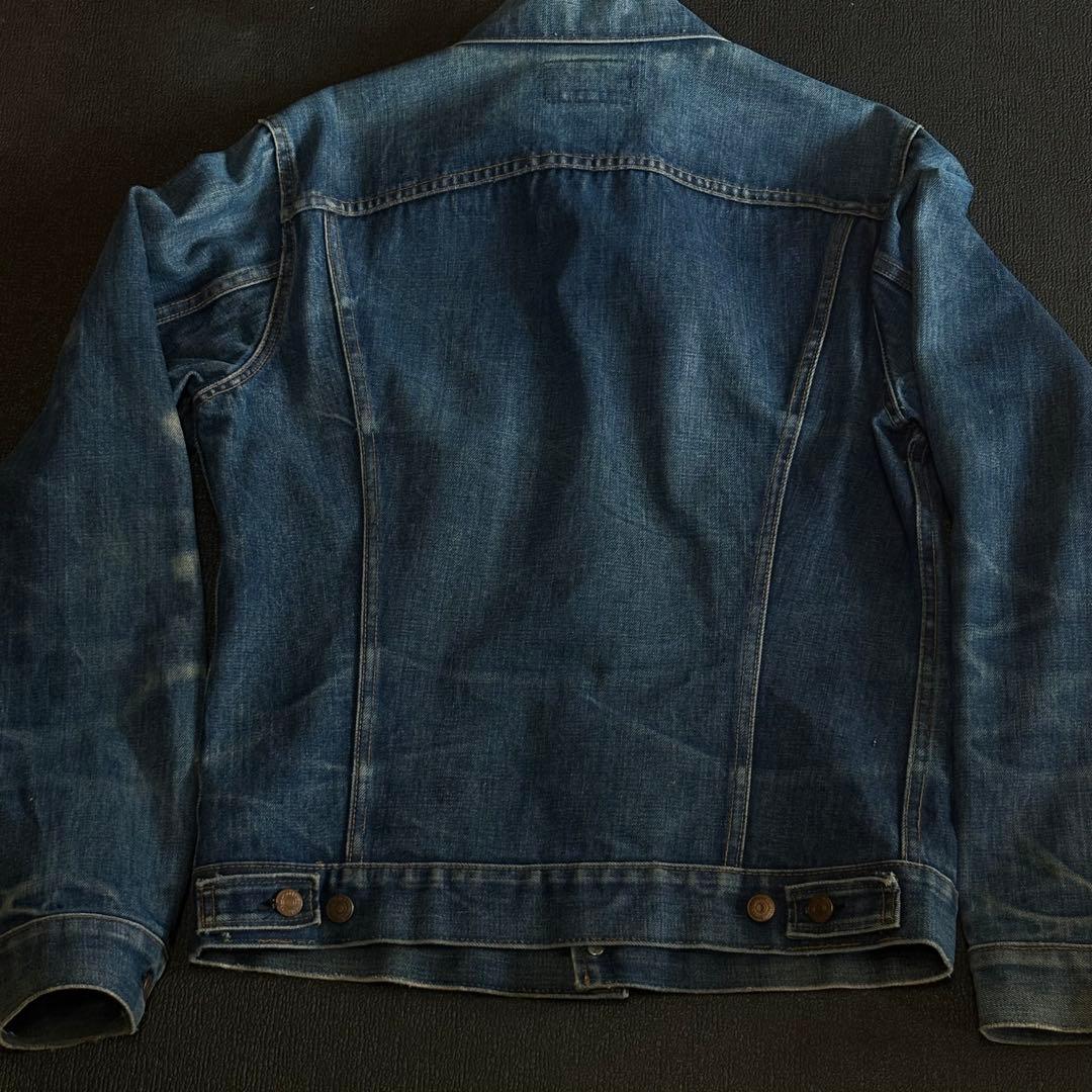 60s LEVI’S 70505 BIGE 色残り約7割 不均等V
