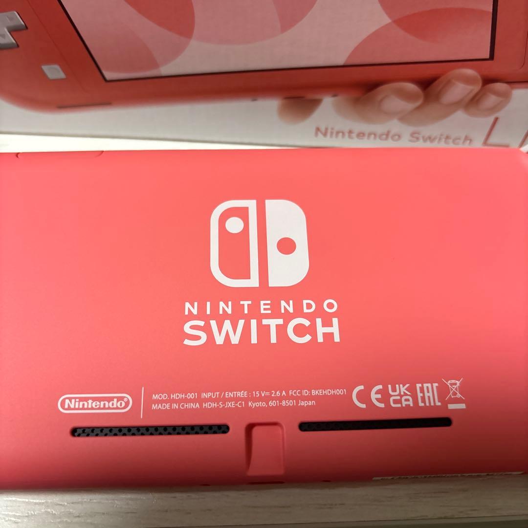 Swicth lite コーラル本体