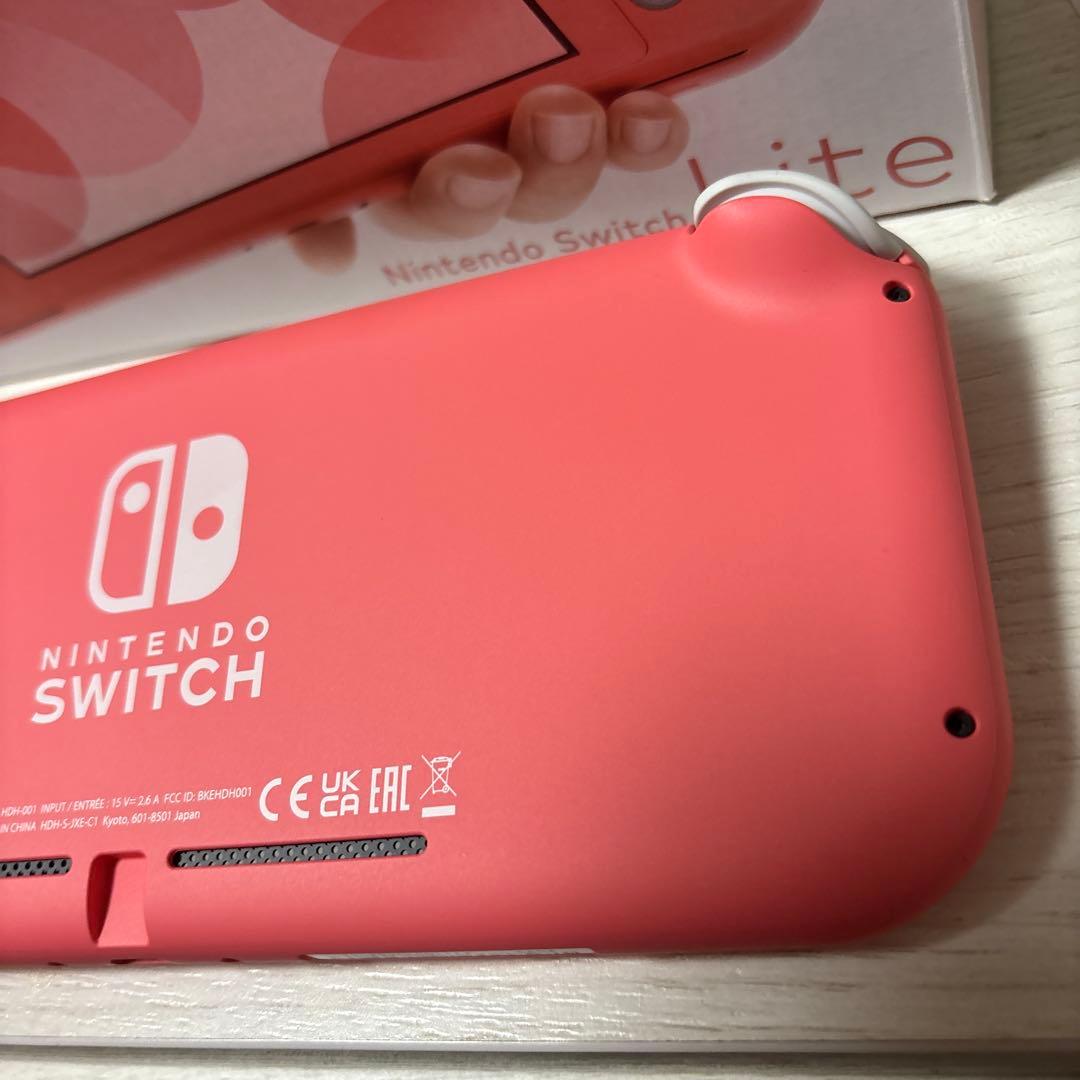 Swicth lite コーラル本体