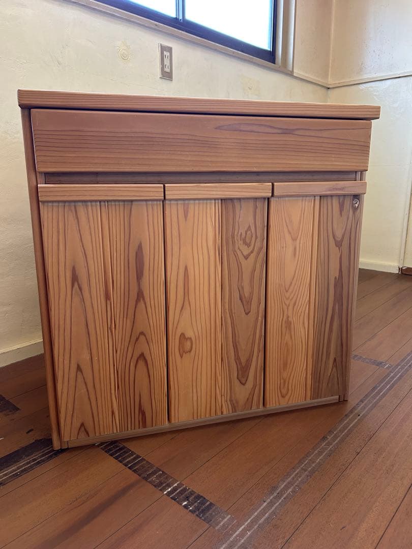 木製家具　水槽台