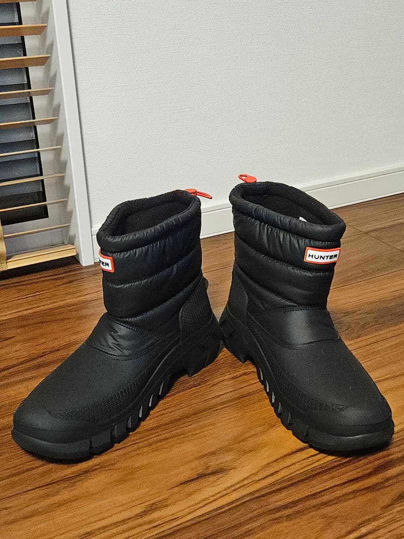 HUNTER インシュレイテッドショートスノーブーツ UK9/US10/EU43