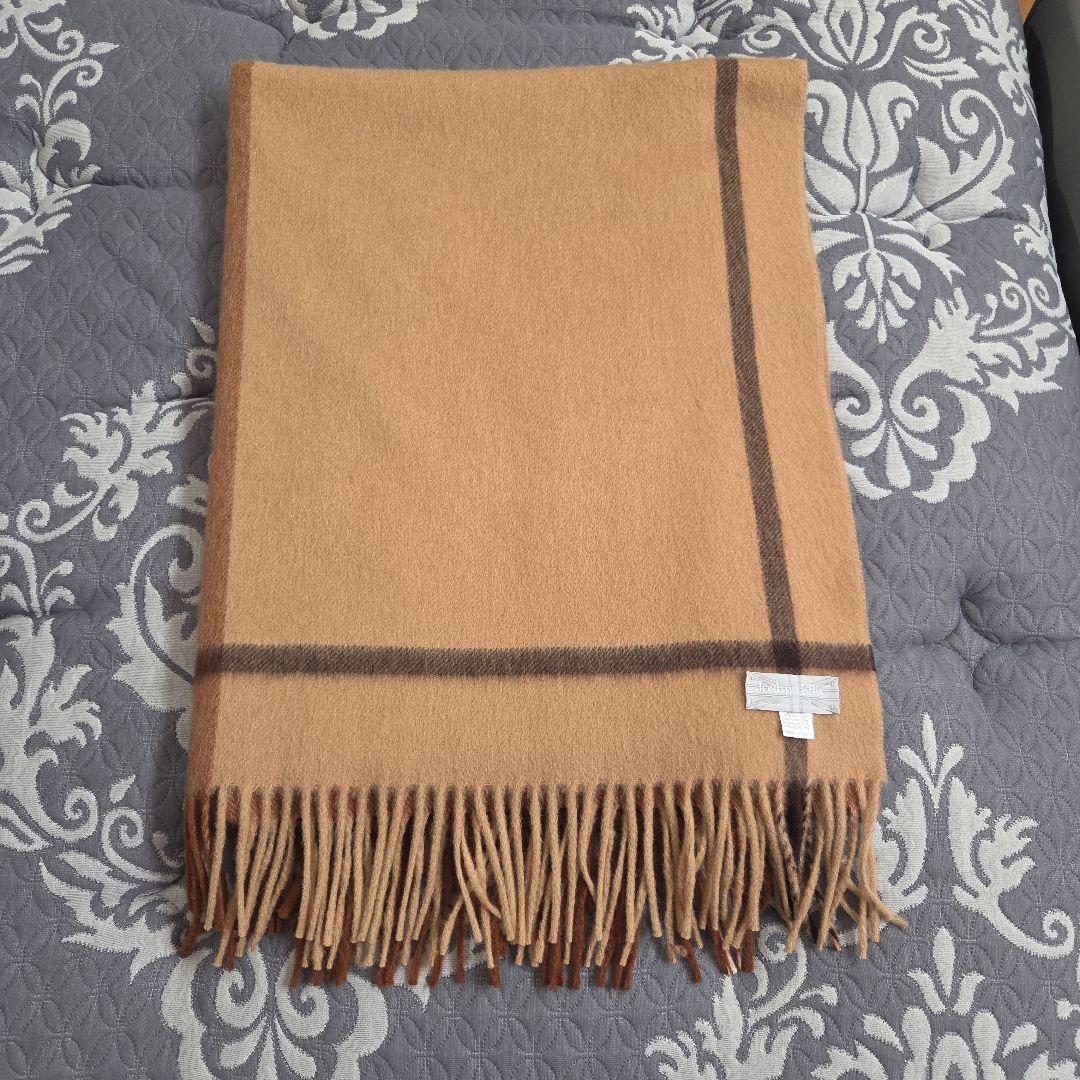 ジョシュアエリス　カシミヤストール　大判