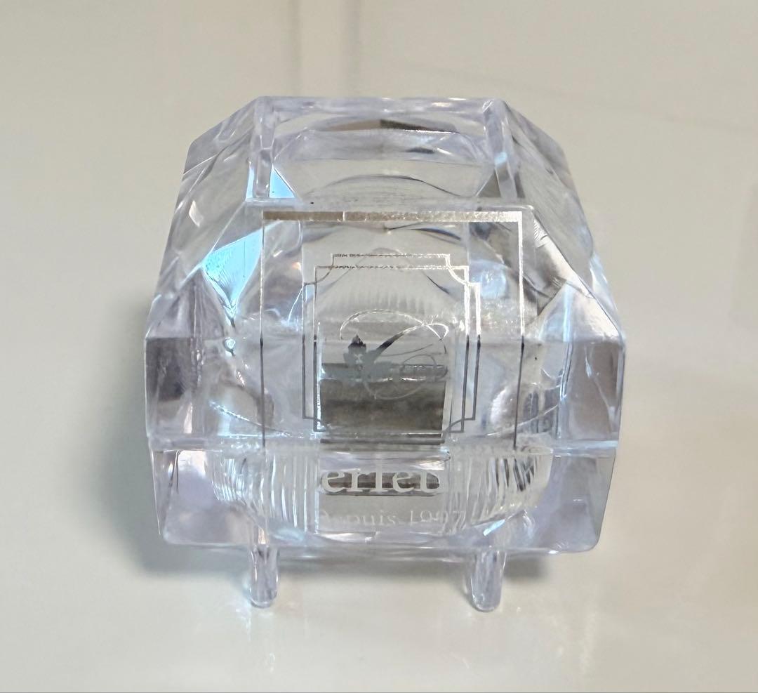 美品 ⭐️ 宇宙ガラス　大　手のひらサイズ　ガラス細工　ガラスアート　ラメ