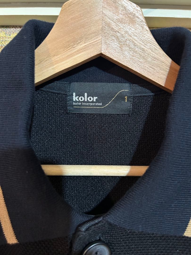 kolor 黒 ポロシャツ サイズ1