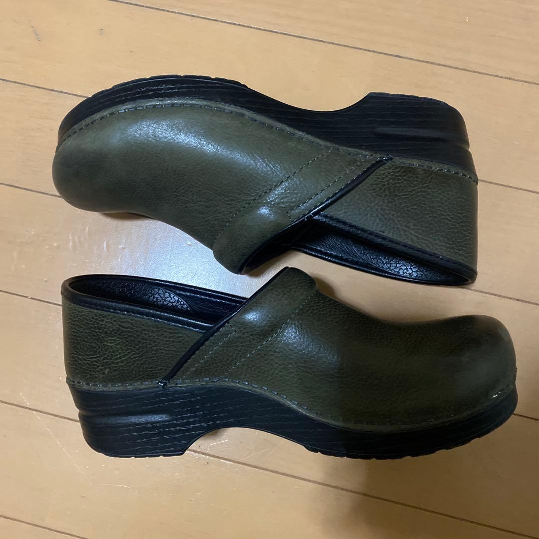 コ*ミ様 dansko オリーブグリーン クロッグ　size40