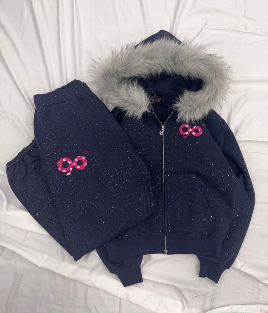 9090 Logo Glitter セットアップ