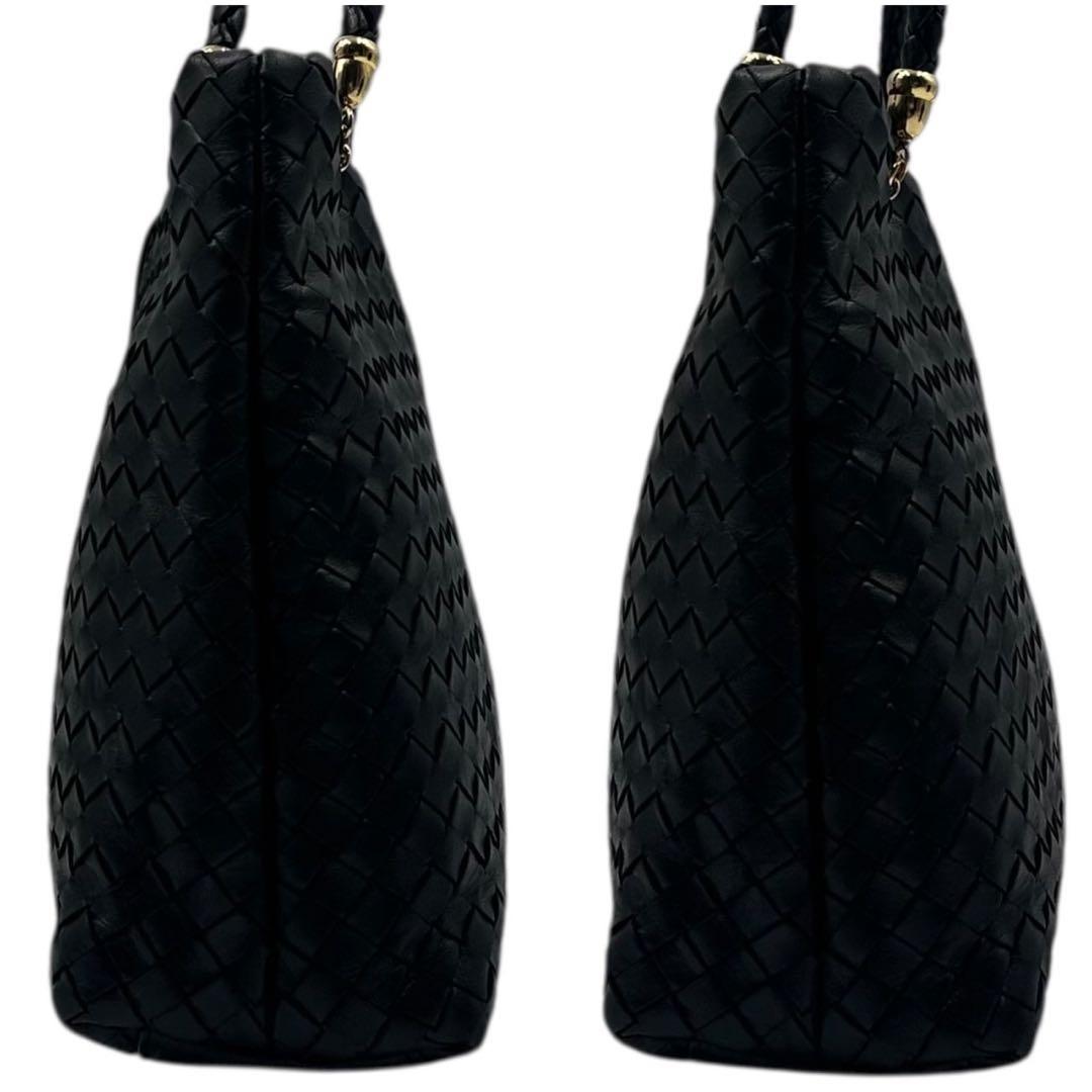 【良品】BOTTEGA VENETA ショルダーバッグ イントレチャート レザー