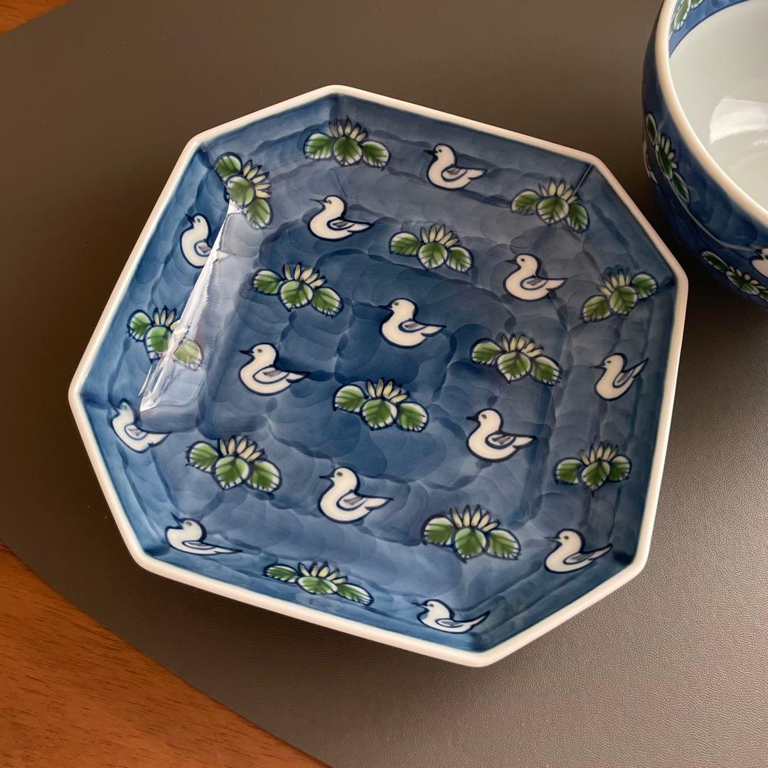 源右衛門窯　源右衛門飯碗　小どんぶり/中皿