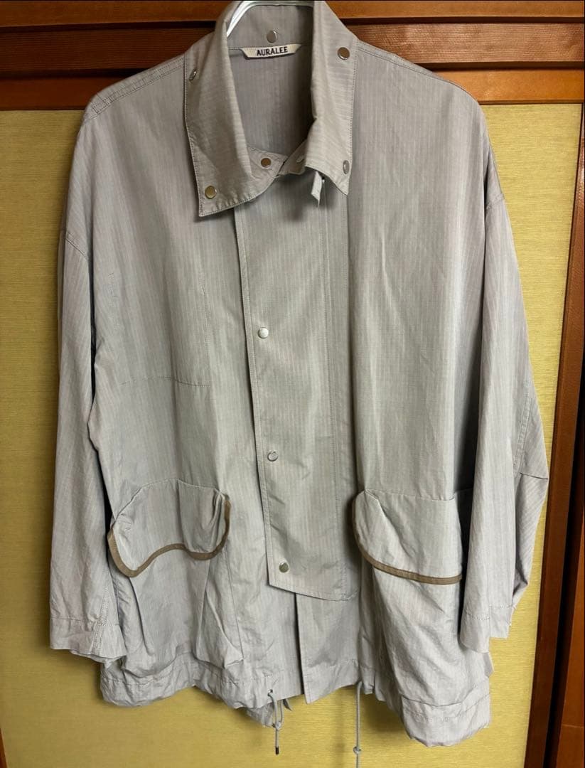 ジャケット・アウター AURALEE 21SS CHAMBRAY BIG FIELD BLOUSON