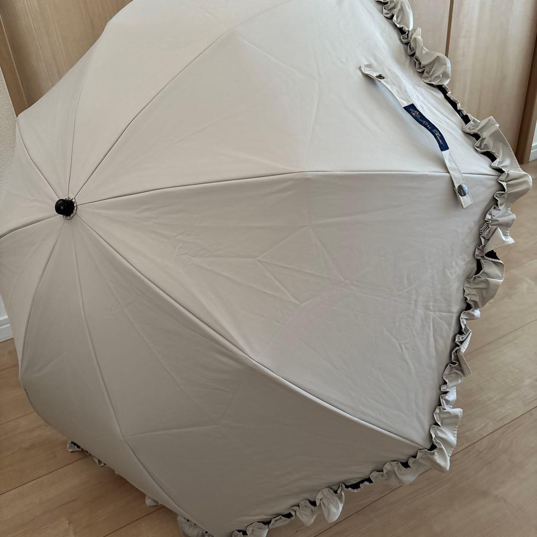 週末SALE✨【芦屋ロサブラン】日傘 完全遮光 100％ 折りたたみ 2段