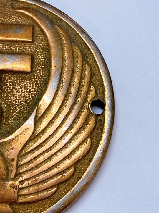 希少品　郵便局 郵政省 金庫 エンブレム 戦後　プレート マーク　鳩　ハト　看板