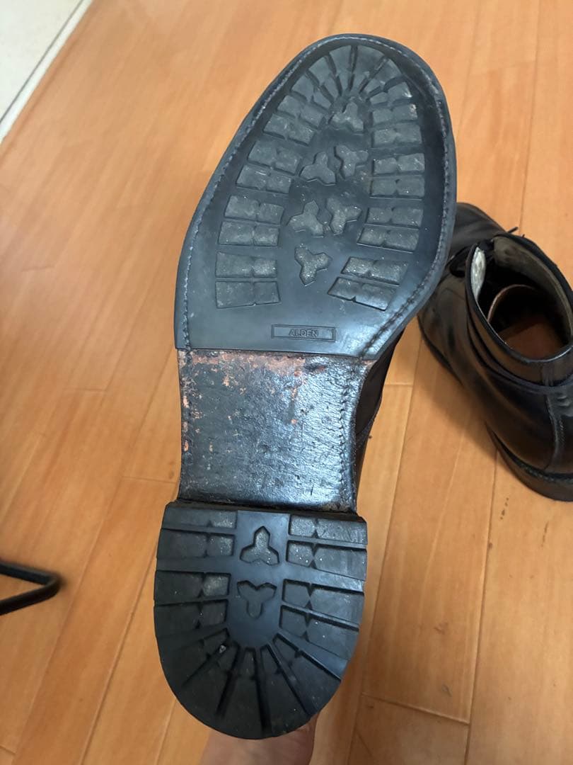 オールデン　コードバン　ブーツ　ALDEN シューツリー　クリームセット