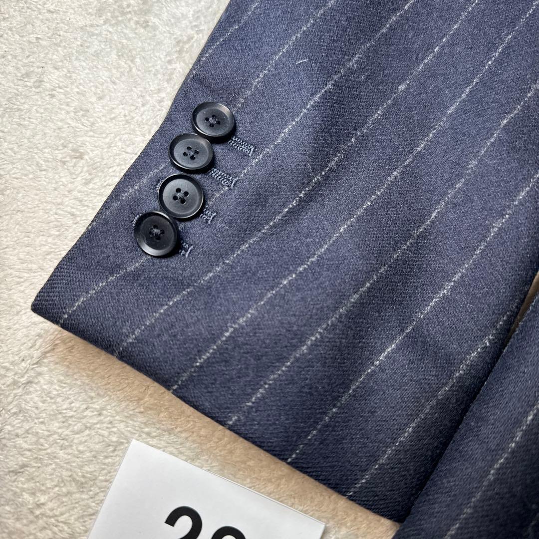 28 トゥモローランド　カノニコ　スーツ　ストライプ　44 厚手