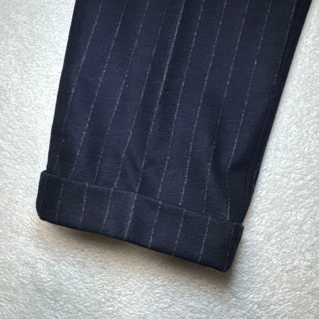 28 トゥモローランド　カノニコ　スーツ　ストライプ　44 厚手