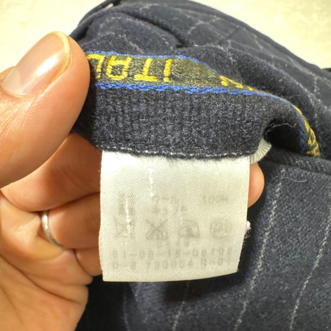 28 トゥモローランド　カノニコ　スーツ　ストライプ　44 厚手