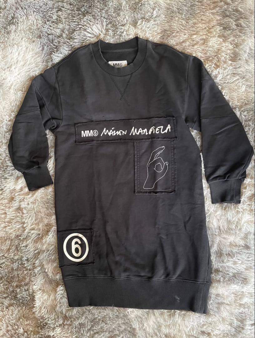 MM6 エムエム6メゾンマルジェラ スエットワンピース サイズ12
