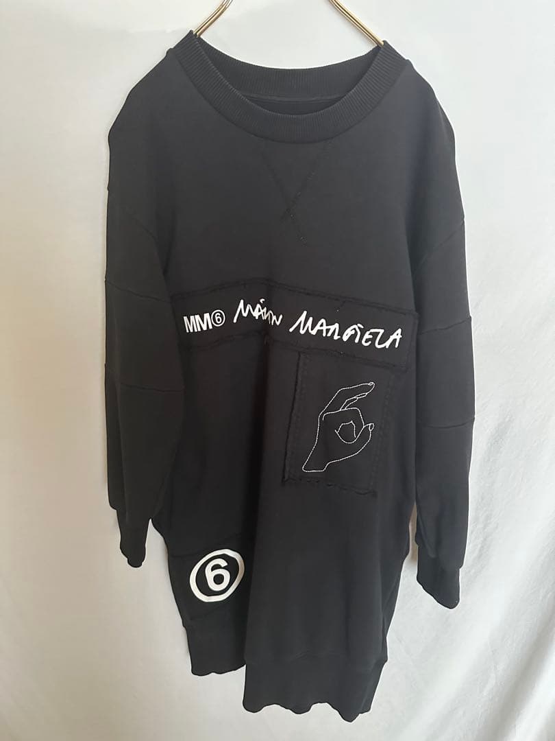 MM6 エムエム6メゾンマルジェラ スエットワンピース サイズ12
