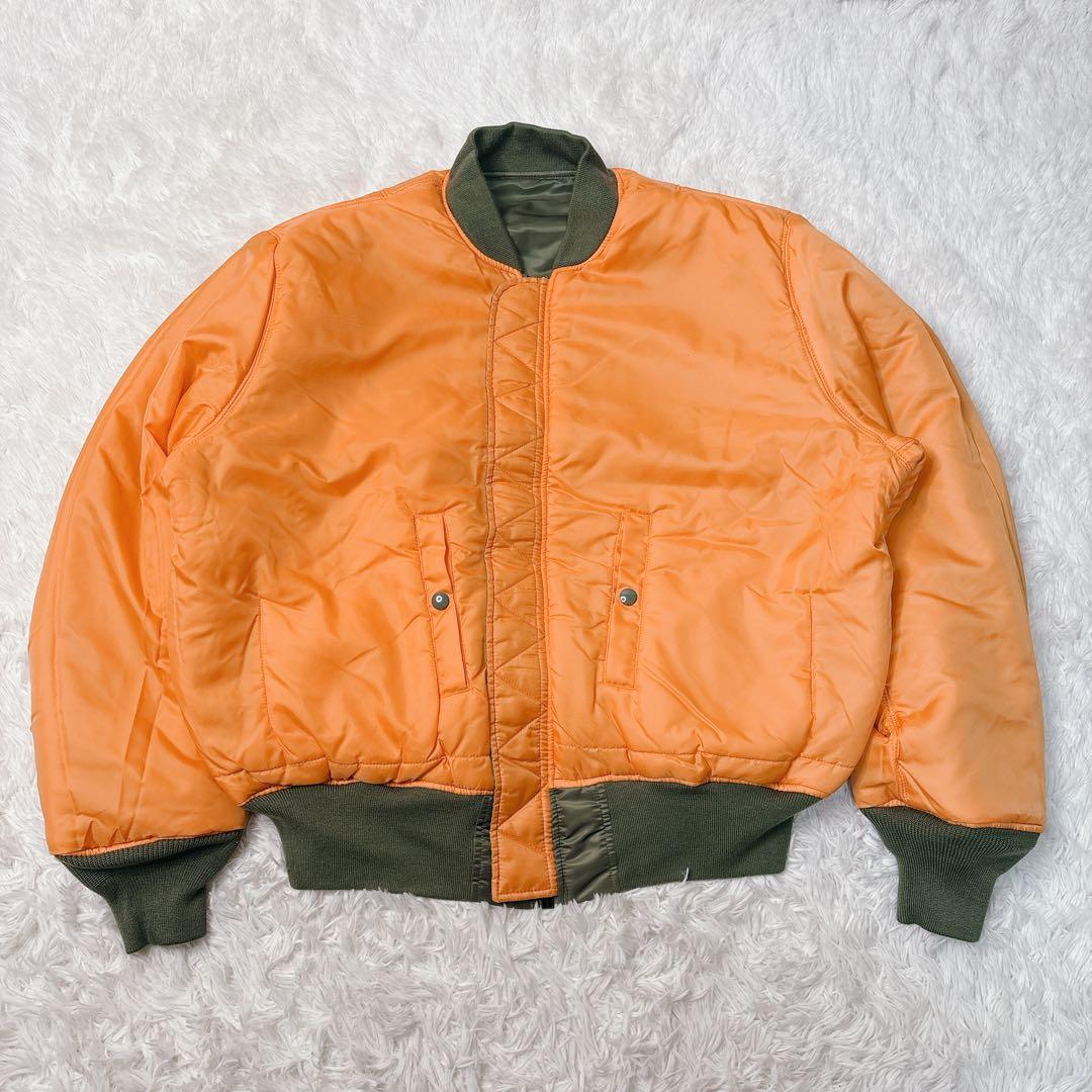 未使用級 アルファインダストリーズ ma1 フライトジャケット リバーシブル