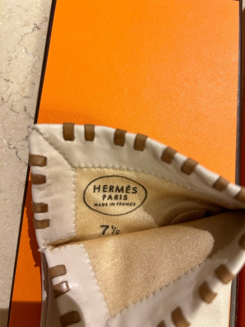 紫月夜　エルメス　手袋