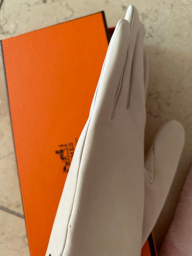 紫月夜　エルメス　手袋