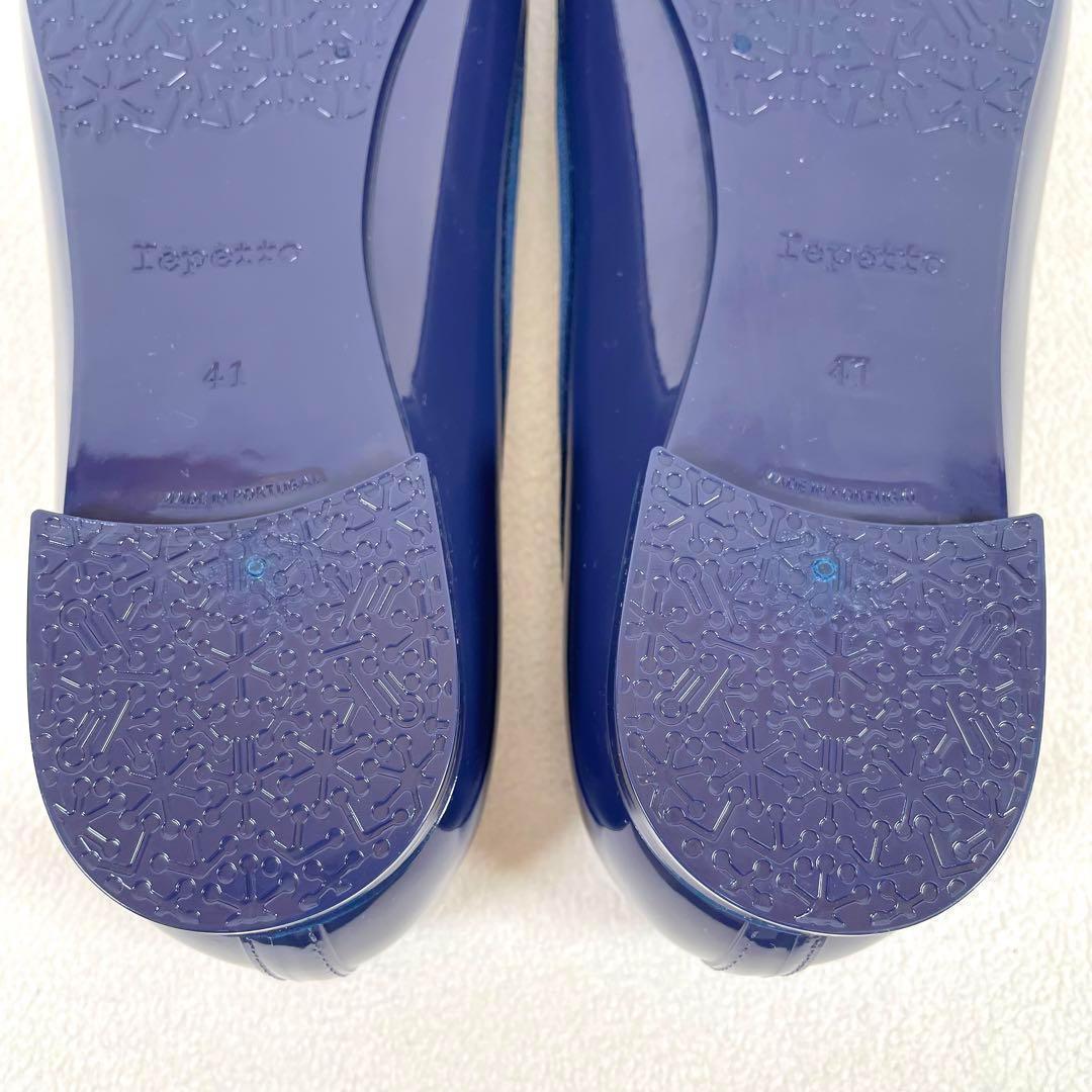 新品未使用・希少サイズ✨レペット サンドリオンベイビー フラット ネイビー