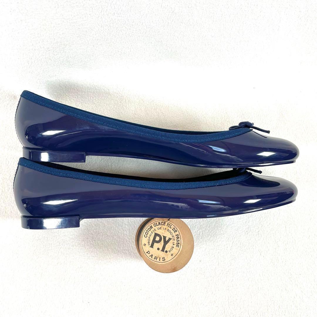 新品未使用・希少サイズ✨レペット サンドリオンベイビー フラット ネイビー