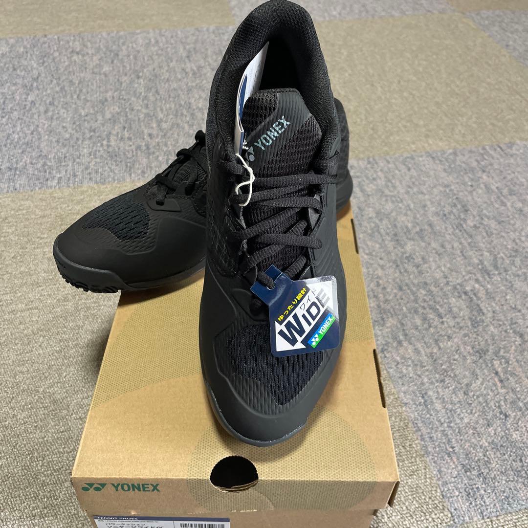 最新モデル　YONEX パワークッションソニケージワイドGC 25cm ブラック