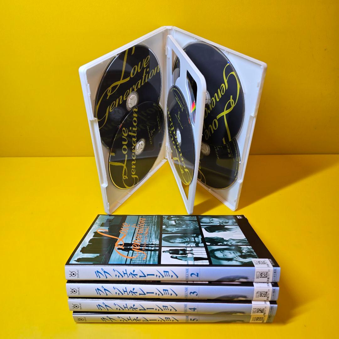 新品ケース交換済み　ラブ ジェネレーション DVD 全6巻