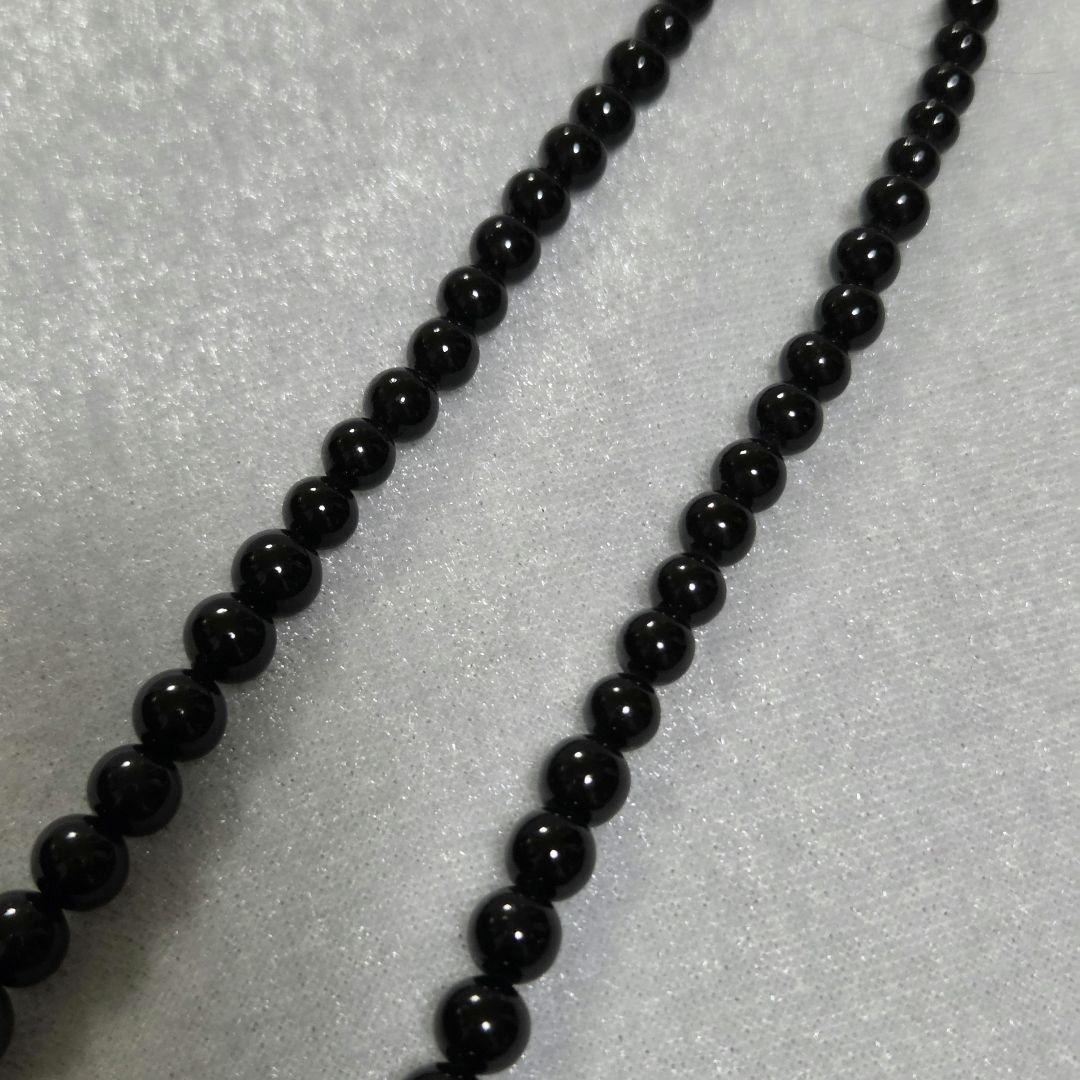 【美品】K14×オニキスネックレス ジュエリー