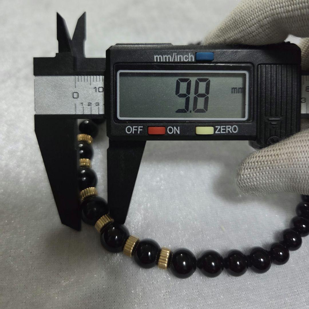 【美品】K14×オニキスネックレス ジュエリー