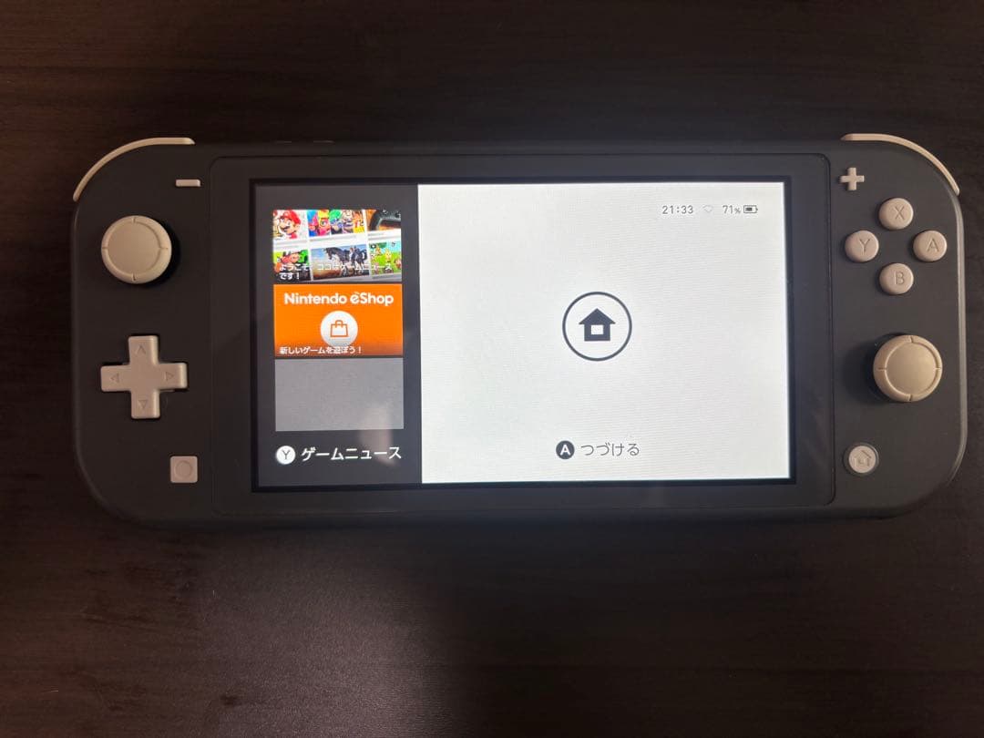 Nintendo Switch Lite グレー 本体と充電器付き