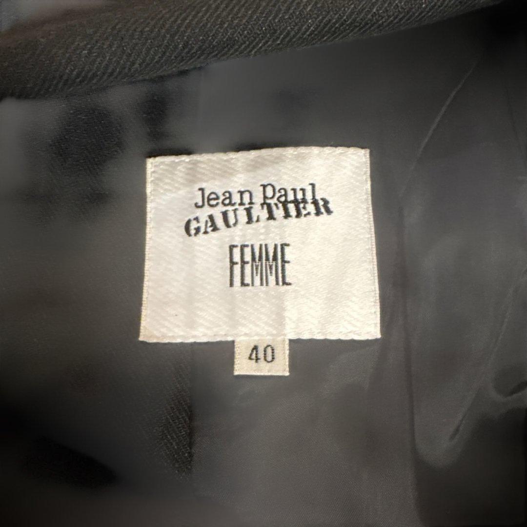 12/27まで ジャン ポール・ゴルチエ ロングジャケット ベルト ポケット
