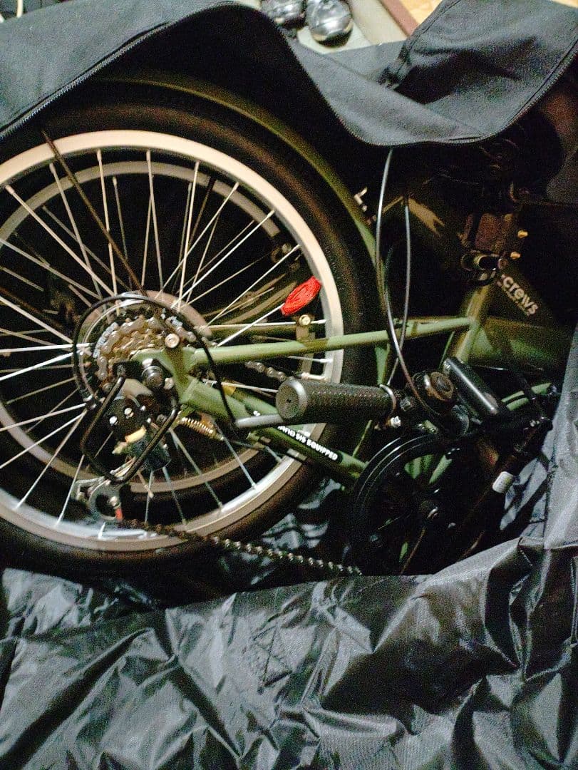 汐ノ宮駅で直接手渡し！！買ってから一切使わなかった折り畳み自転車と収納バッグ