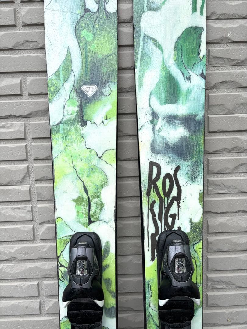 ロシニョール　Super7 188cm パウダースキー　さすがフランス！芸術的