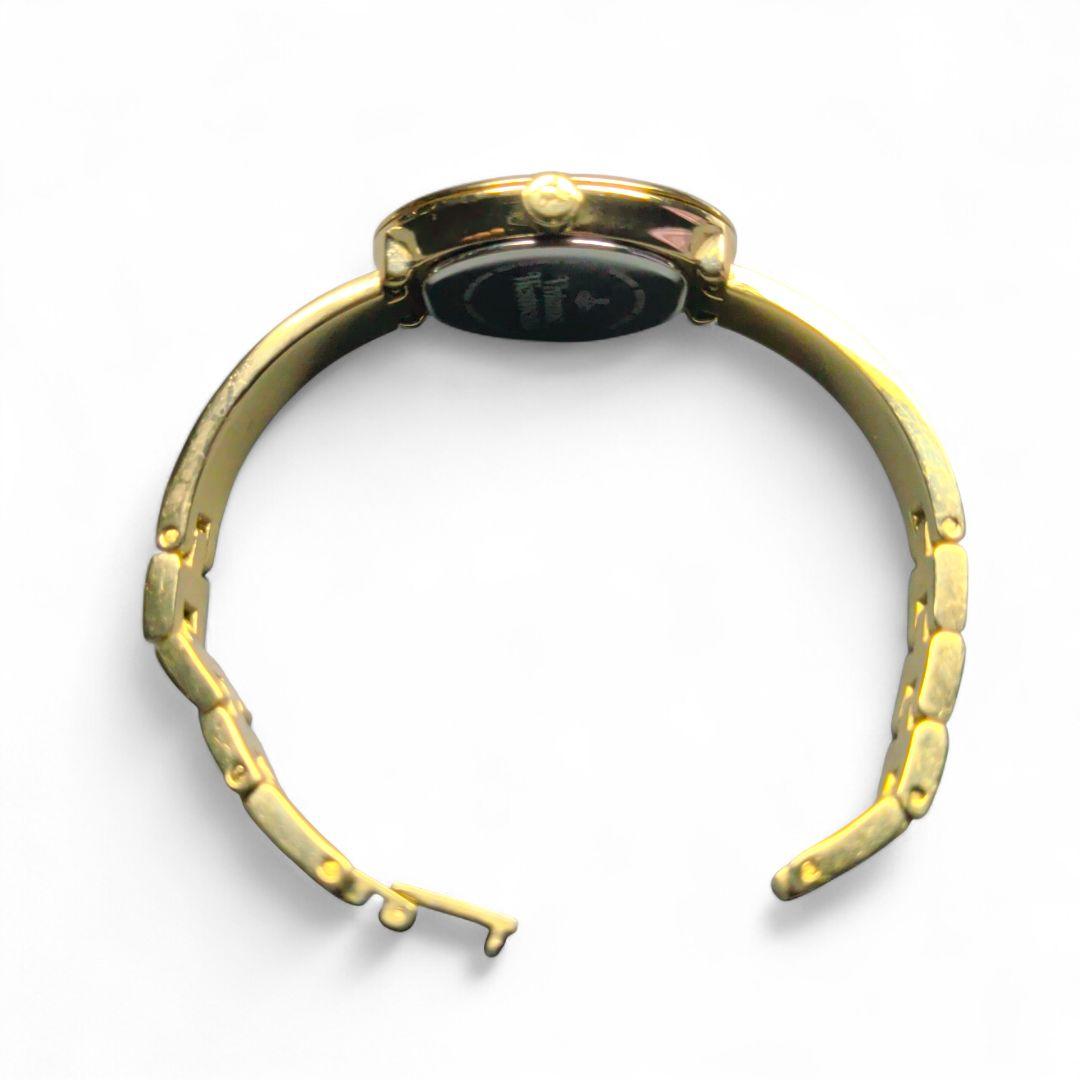 希少 ヴィヴィアンウエストウッド ゴールド オーブ文字盤 アクセサリーウォッチ