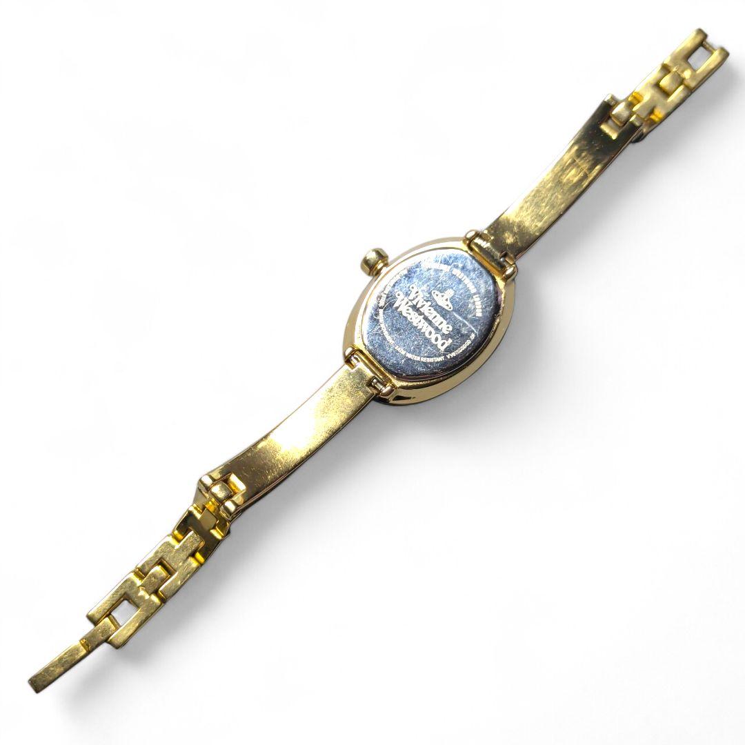 希少 ヴィヴィアンウエストウッド ゴールド オーブ文字盤 アクセサリーウォッチ